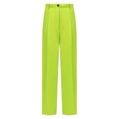 Брюки из шелка и хлопка Dries Van Noten