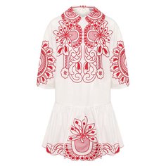 Хлопковое платье REDVALENTINO