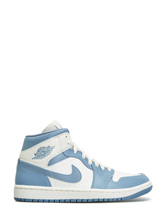 Кроссовки Jordan 1 Mid University Blue (W)