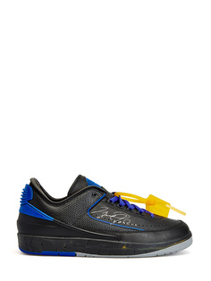 Кроссовки Off-White x Jordan 2 Retro SP Black Varsity Royal