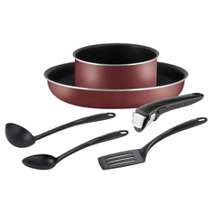 Набор посуды Tefal Ingenio Red 6 предметов 26/16 см 04186830