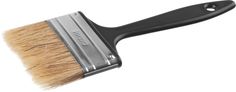 Кисть плоская СИБИН, пластиковая ручка, светлая смешанная щетина, 75мм Sibin