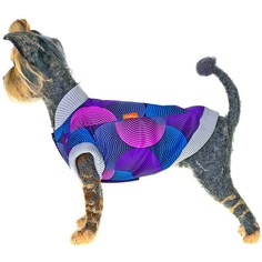 Куртка Happy Puppy Иллюзия для собак (Розовый, M, Унисекс)