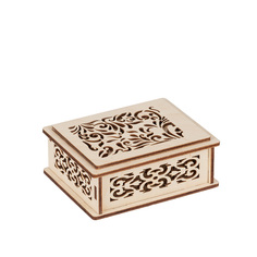 Шкатулка подарочная, фанера, 10х8х4 см Mr. Carving