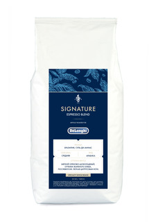 Кофе DeLonghi Signature Coffee Espresso Blend в зернах 1 кг Delonghi