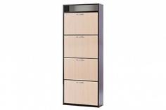 Обувница Вентал К-4 Венге/Дуб беленый