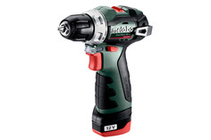 Аккумуляторная дрель-шуруповерт METABO PowerMaxx BS ВL 2х2.0,кейс (601721500)