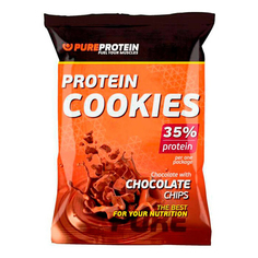 Печенье PureProtein протеиновое со вкусом шоколада 80 г