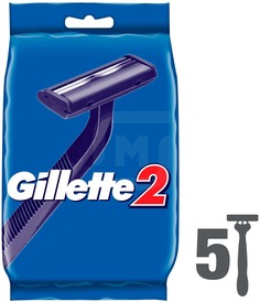 Бритвенный станок Gillette 2 4 + 1 шт