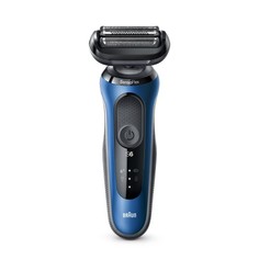 Электробритва Braun Series 6 60-B1000s черный, синий
