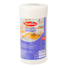 Салфетки Bon Home универсальные, 25х21 см, 120 шт. No Brand