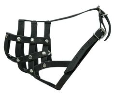 Намордник Зооник из натуральной кожи № 1 (спаниель, сеттер)