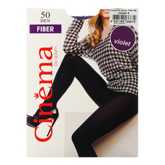 Колготки женские Opium фиолетовые 4