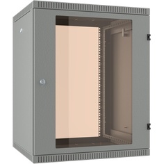 Шкаф настенный 19", 12U NT WALLBOX 12-63 G 084695 серый, 600*350, дверь стекло-металл НТ