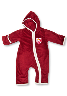 Комбинезон детский Сонный гномик Ветерок Маша, красный, 68