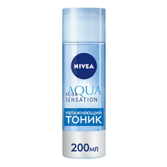 Тоник для лица Nivea Aqua Sensation увлажняющий, 200 мл