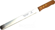 Нож 25 см. металлический с зубчиками Kitchen Expert Super Doll