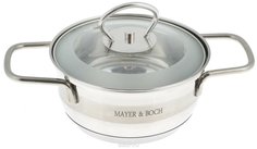 Кастрюля Mayer&Boch 25405 1 л серебристый