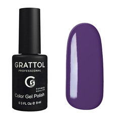 Гель-лак №11 Color Gel Polish Royal Purple 9 мл,Grattol
