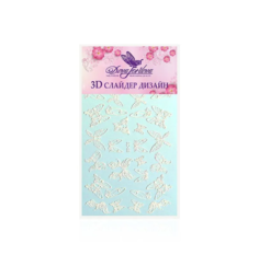 3D Слайдер Dona Jerdona для дизайна ногтей №33 "Бабочки" No Brand