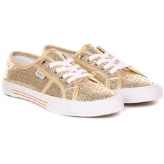 Кеды женские Pepe Jeans London ABERLADY DAISY PLS30643 золотистые 36 EU