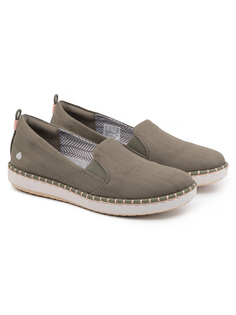 Слипоны женские Clarks Step Glow Slip зеленые 37 EU