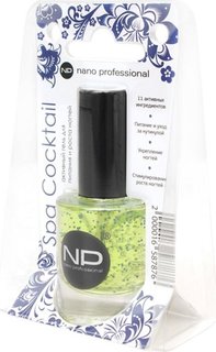 Активный гель для питания и роста ногтей Spa Cocktail 15 мл Nano Professional