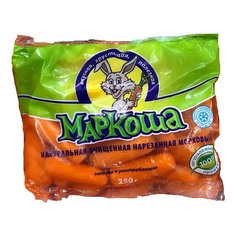 Морковь Маркоша очищенная нарезанная 250 г