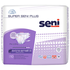 Подгузники для взрослых Super SENI plus extra small, 10 шт.