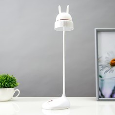 Настольная лампа сенсорная 16754/1WT LED 2Вт 6000К USB АКБ белый 9х11х38 см Risalux
