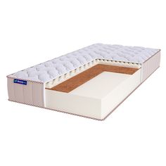 Матрас Beautyson Roll Foam 14 Cocos Sens Lux, 155х185, 20 см, беспружинный