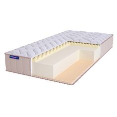 Матрас Beautyson Roll Foam 14 Massage Latex Lux, 95х120, 20 см, беспружинный
