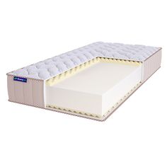 Матрас Beautyson Roll Foam Hard 14 Massage Double Lux, 195х195, 22 см, беспружинный