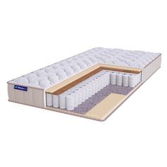 Матрас Beautyson Roll Spring Mix Latex 1 S600 Lux, 160х200, 19 см, пружинный