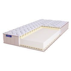 Матрас Beautyson Roll Foam 10 Massage Double Lux, 90х145, 18 см, беспружинный