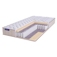 Матрас Beautyson Roll Spring Latex 3 S600 Lux, 165х170, 20 см, пружинный