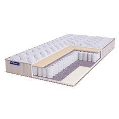Матрас Beautyson Roll Spring Soft Latex 1 S600 Lux, 125х150, 19 см, пружинный