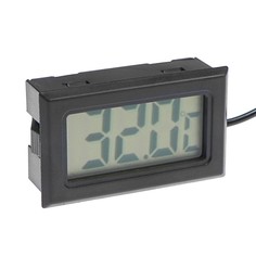 Термометр цифровой, ЖК-экран, провод 1 м No Brand