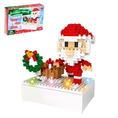 Конструктор Новогодние Истории «Дед Мороз», 314 деталей, свет, звук Unicon