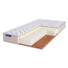 Матрас BeautySon Roll Foam 10 Massage Cocos Lux бесклеевой 130x186x14