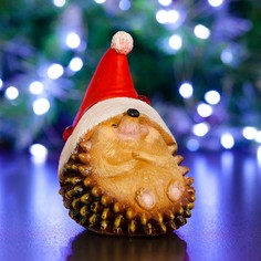 Фигура "Ежик новогодний" 11х8х9см Хорошие сувениры