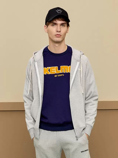 Толстовка мужская KELME 6136WT1029-221 серая 3XL