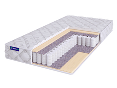 Матрас BeautySon Roll Spring Latex 1 S600 бесклеевой 120x186x16