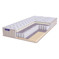 Матрас BeautySon Roll Spring Massage Latex 3 S600 Lux бесклеевой 100x185x20