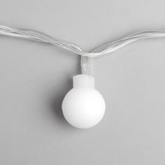 Гирлянда Нить 3м Шарики, IP20, прозр. нить, 20 LED, свечение мульти, мигание, USB Luazon Lighting