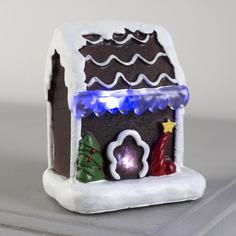 Светодиодная фигура «Пряничный домик», свечение мульти Luazon Lighting