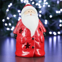 Фигура с подсветкой "Дед Мороз" 11х9х15см Хорошие сувениры