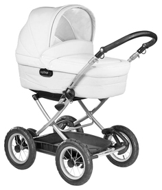 Люлька Peg-Perego Culla Latte White классическая, шасси приобретается отдельно