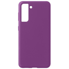 Чехол (клип-кейс) Deppa Liquid Silicone Pro, для Samsung Galaxy S21+, фиолетовый [870024]