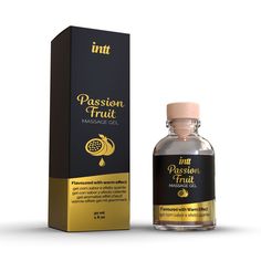 Массажный гель с ароматом маракуйи Passion Fruit 30 мл Intt